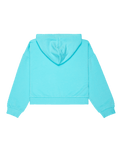 Girls Surfing By Daylight Hoodie in Aqua Splash