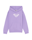 The Roxy Girls Girls Surf Feeling Hoodie in Viola