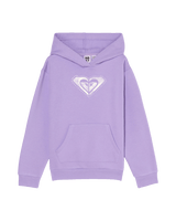 The Roxy Girls Girls Surf Feeling Hoodie in Viola