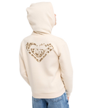 Girls Surf Feeling Hoodie in Parchment