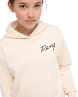 Girls Surf Feeling Hoodie in Parchment