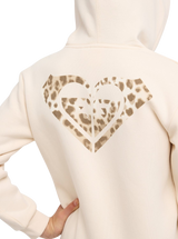 Girls Surf Feeling Hoodie in Parchment