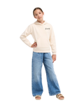 Girls Surf Feeling Hoodie in Parchment