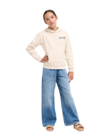 Girls Surf Feeling Hoodie in Parchment
