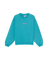 The Roxy Girls Girls Lineup Sweatshirt in Baltic