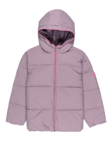 The Roxy Girls Girls Groovy Baby Puffer Jacket in Nirvana