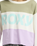The Roxy Girls Girls Sundaze Sprit Sweatshirt in Coconut Milk
