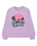 Girls Eastside Long Sleeve T-Shirt in Crocus Petal