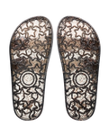 The Roxy Girls Girls Kattie Glitter Sandals in Black & Multi