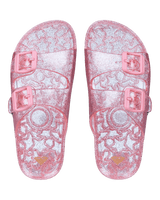 Girls Kattie Glitter Sandals in Plumeria