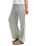 The Roxy Girls Girls You Found Me Trousers in Oil Green Vert Moda Stripe