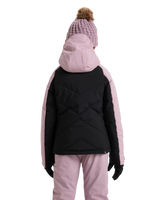 The Roxy Girls Girls Snowsylva Technical Jacket in True Black