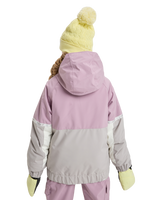 The Roxy Girls Girls Hekla Ice Technical Jacket in Discreet Mauve