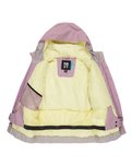 The Roxy Girls Girls Hekla Ice Technical Jacket in Discreet Mauve
