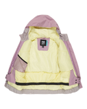 The Roxy Girls Girls Hekla Ice Technical Jacket in Discreet Mauve