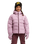 The Roxy Girls Girls Snowyhill Technical Puffer Jacket in Discreet Mauve