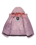 The Roxy Girls Girls Snowyhill Technical Puffer Jacket in Discreet Mauve