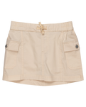 The Roxy Girls Girls Glassy Horizon Skirt in Parchment
