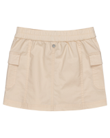 The Roxy Girls Girls Glassy Horizon Skirt in Parchment