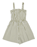 Girls Playa Baby Printed Playsuit in Oil Green