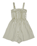 Girls Playa Baby Printed Playsuit in Oil Green