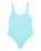 Girls Aruba One Piece Swimsuit in Aqua Splash
