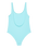 Girls Aruba One Piece Swimsuit in Aqua Splash