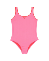Girls Aruba One Piece Swimsuit in Sangria Sunset