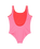 Girls Aruba One Piece Swimsuit in Sangria Sunset