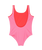 Girls Aruba One Piece Swimsuit in Sangria Sunset