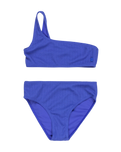 The Roxy Girls Girls Aruba Bralette Bikini Set in Dazzling Blue