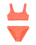 The Roxy Girls Girls Lagos Bralette Bikini Set in Emberglow