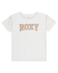 The Roxy Girls Girls Lily Night T-Shirt in Egret