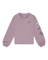 The Roxy Girls Girls Orchid Go Long Sleeve T-Shirt in Nirvana