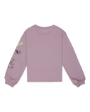 The Roxy Girls Girls Orchid Go Long Sleeve T-Shirt in Nirvana