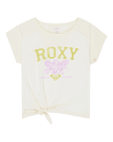 Girls Pura Playa T-Shirt in Coconut Milk