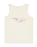 Girls Mia Vest in Coconut Milk