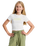 The Roxy Girls Girls Baby One More Time T-Shirt in Coconut Milk