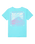 Girls Lily Night Vintage T-Shirt in Aqua Splash