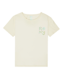 Girls Lily Night Vintage T-Shirt in Coconut Milk
