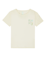 Girls Lily Night Vintage T-Shirt in Coconut Milk