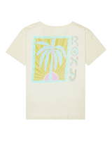 Girls Lily Night Vintage T-Shirt in Coconut Milk
