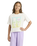 The Roxy Girls Girls Daisyloose Beach T-Shirt in Coconut Milk