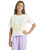 The Roxy Girls Girls Daisyloose Beach T-Shirt in Coconut Milk