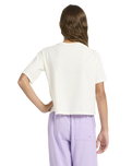 The Roxy Girls Girls Daisyloose Beach T-Shirt in Coconut Milk
