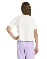 The Roxy Girls Girls Daisyloose Beach T-Shirt in Coconut Milk