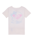 The Roxy Girls Girls Regular Lily Night Vintage T-Shirt in Coconut Milk