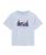 The Roxy Girls Girls Eve Oversized Washed T-Shirt in Cerulean