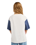 The Roxy Girls Girls Snow Starlight T-Shirt in Coconut Milk