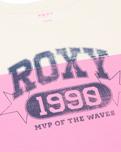 The Roxy Girls Girls Snow Starlight T-Shirt in Coconut Milk